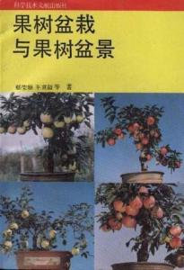 果树盆栽与盆景技艺的关系,果树盆栽与盆景技艺书籍