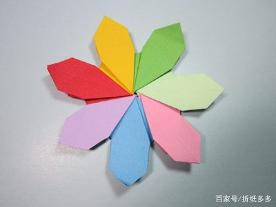 儿童手工折纸百合花教程(手工折纸百合花朵简单好看)